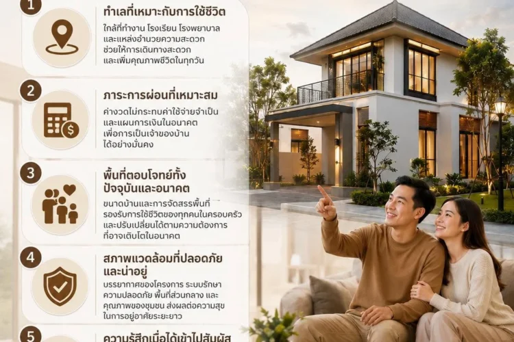 จะรู้ได้อย่างไรว่าบ้านหลังนี้คือ “บ้านที่ใช่” สำหรับคุณ?
