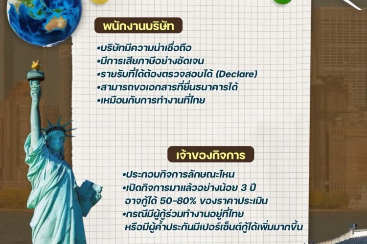 หลายคนคิดว่าทำงานอยู่ต่างประเทศ = กู้บ้านในไทยยาก