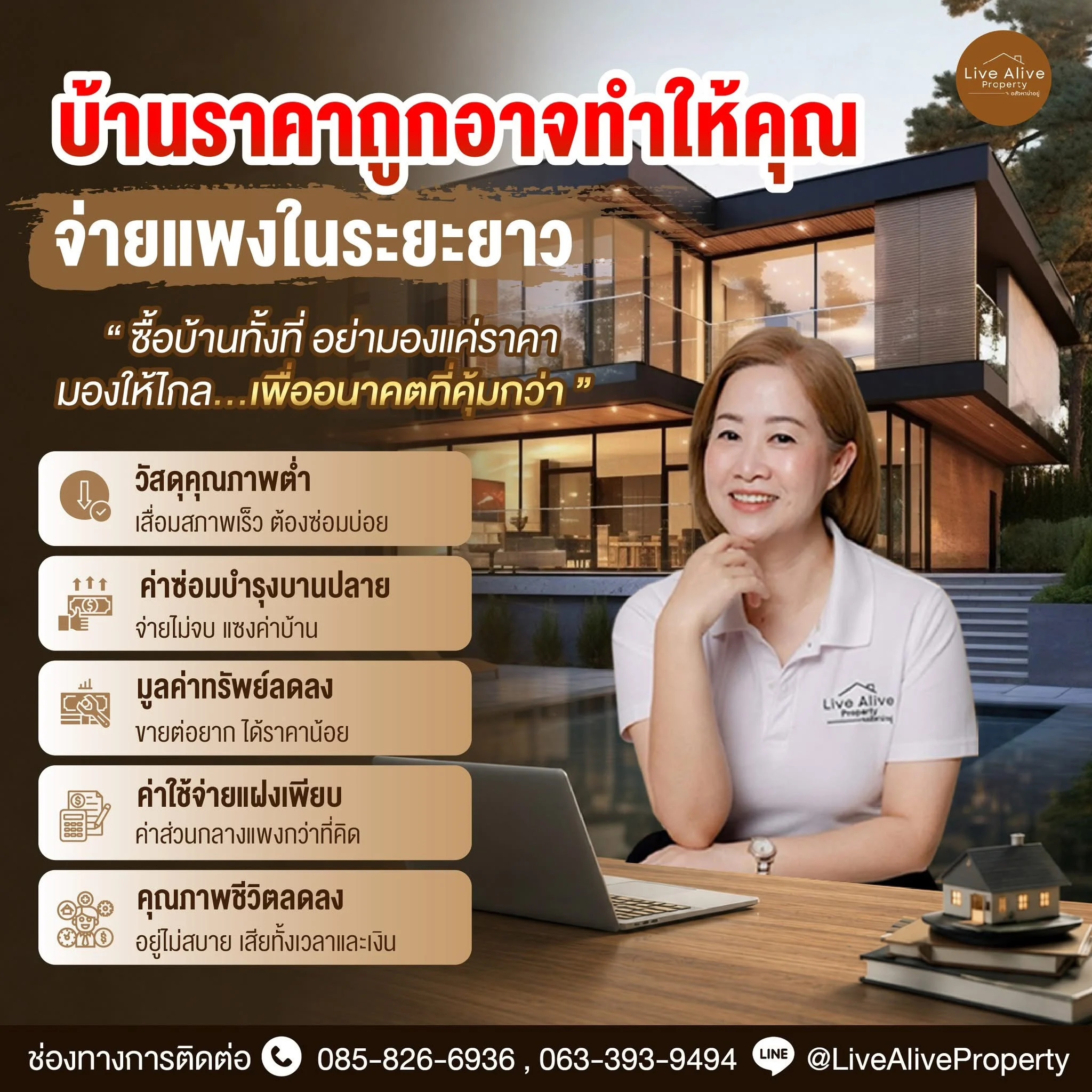 “บ้านราคาถูก”…อาจไม่ใช่ดีลที่ถูกที่สุดเสมอไป